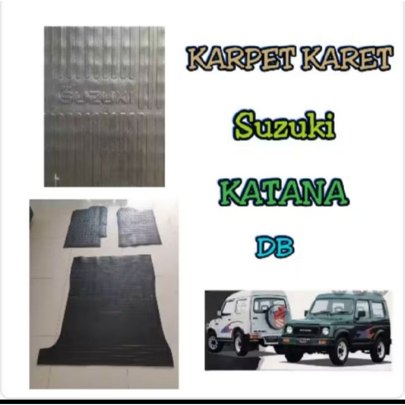 karpet karet katana full set