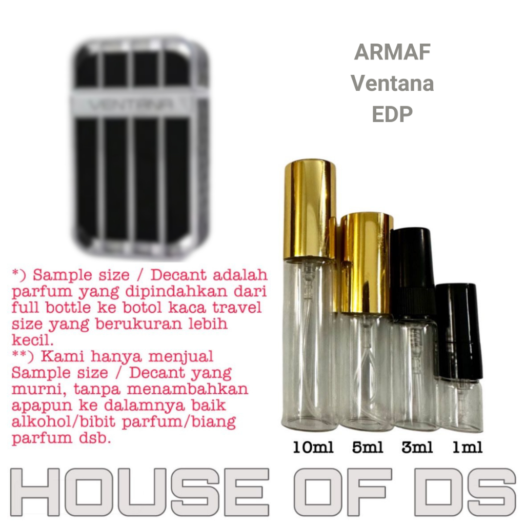 Decant Armaf Ventana EDP 2ml/3ml/5ml/10ml