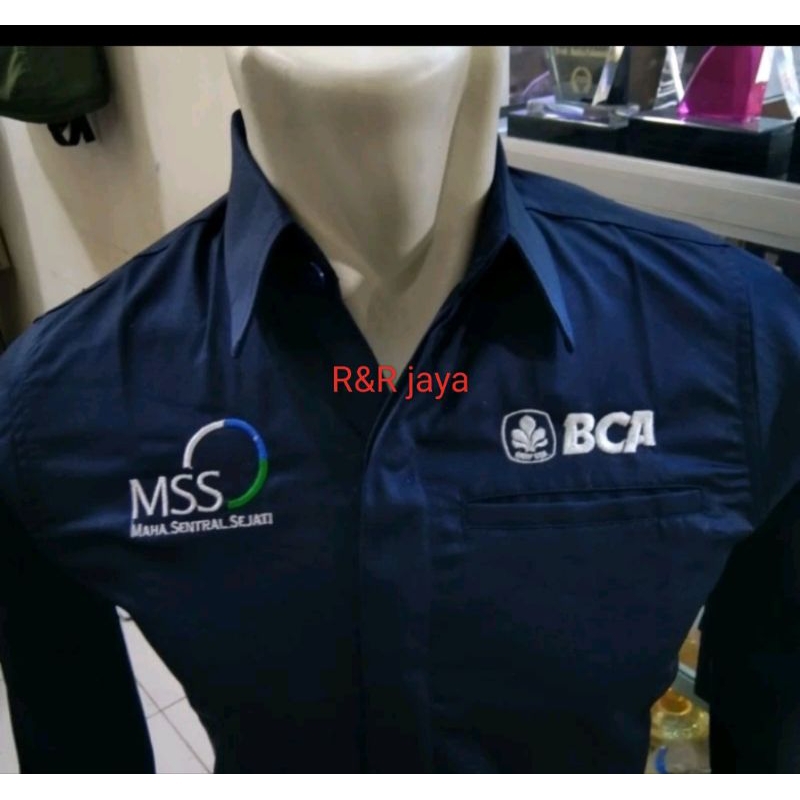 kemeja bank BCA