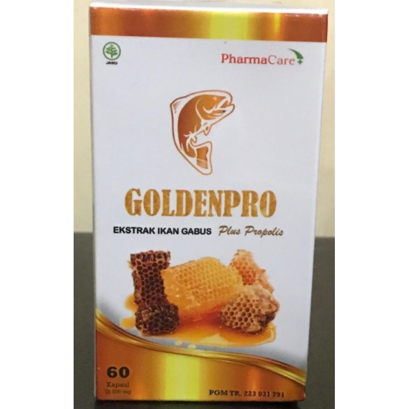 GOLDENPRO Extra Ikan Gabus Plus Propolis