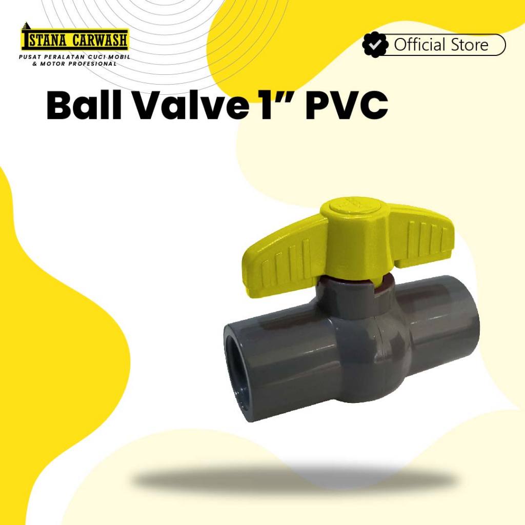 Ball Valve 1″ PVC