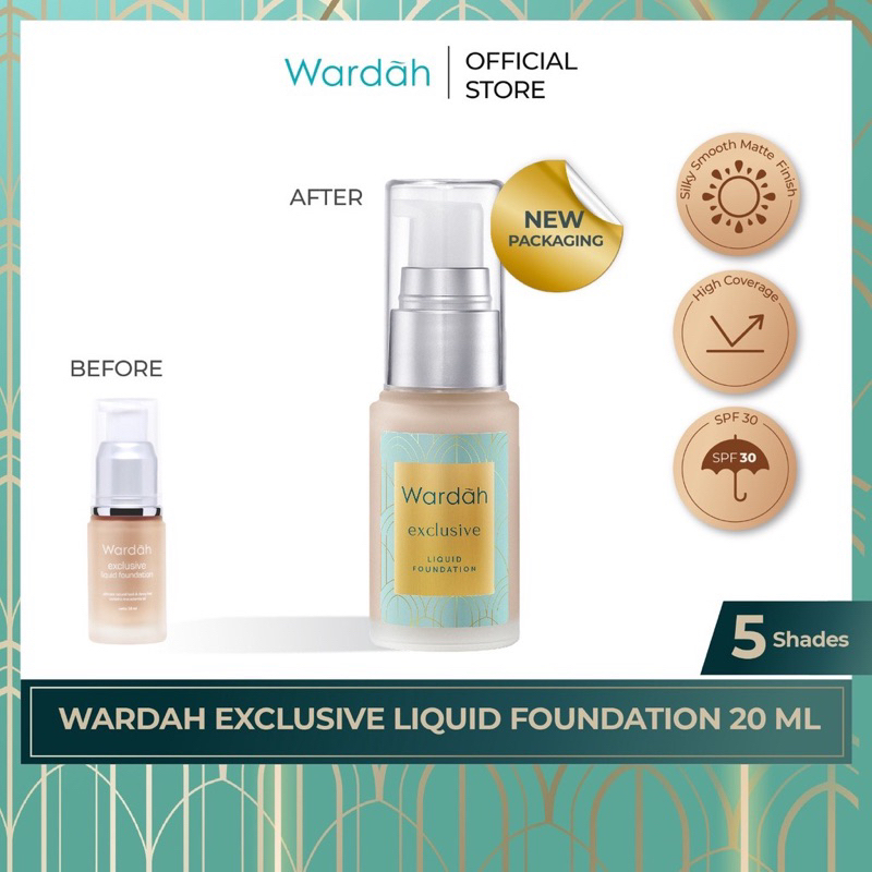 Wardah Exclusive Liquid Foundation