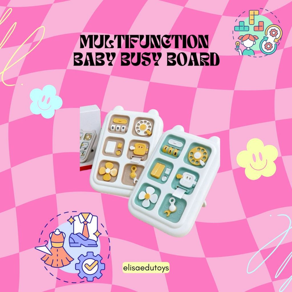 multifunction baby busy board