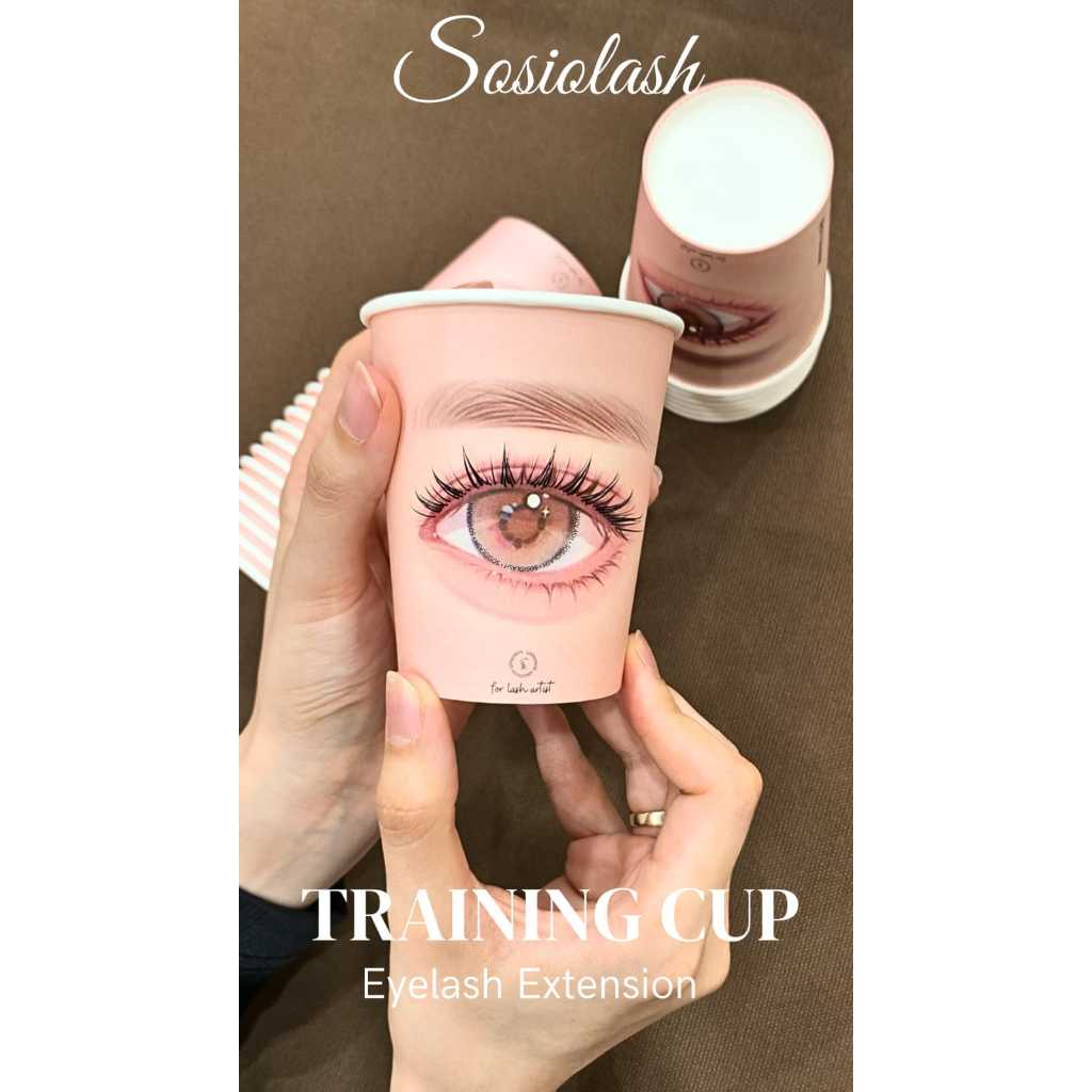 Sosiolash - TRAINING CUP EYELASH EXTENSION