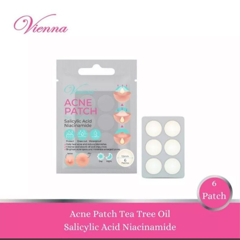VIENNA ACNE HYDROCOLLOID PATCH - 6PATCHES