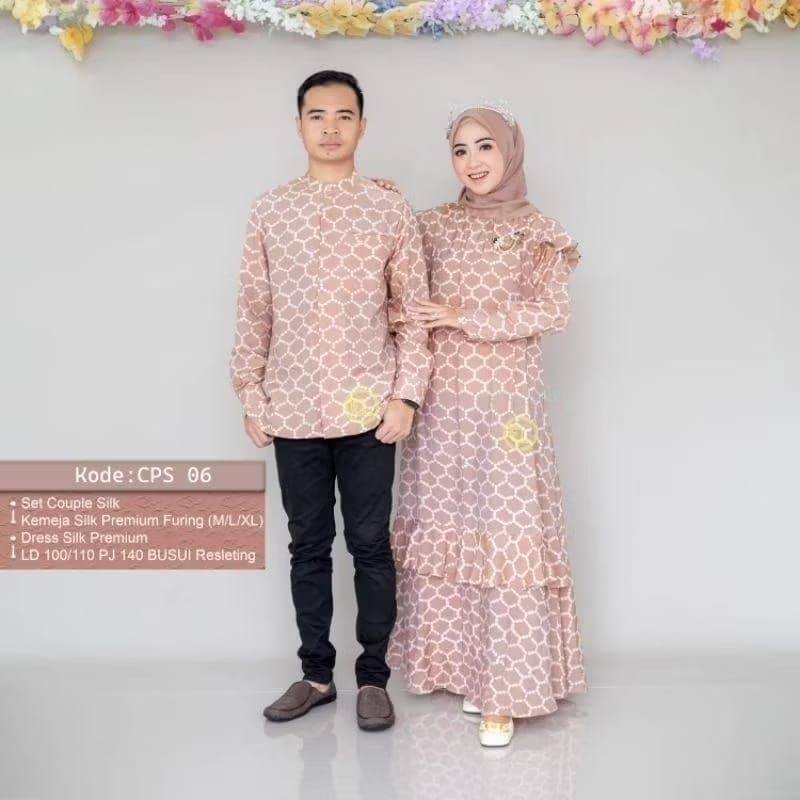 SET COPLE BATIK by ELZHAF PREMIUM ((READY))