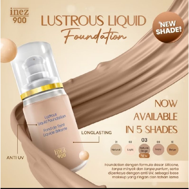 INEZ- Lustrous Liquid Foundation