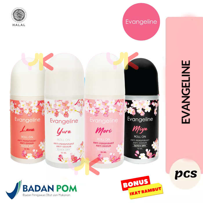 EVANGELINE ROLL ON | DEODORANT EVANGELINE 50ML