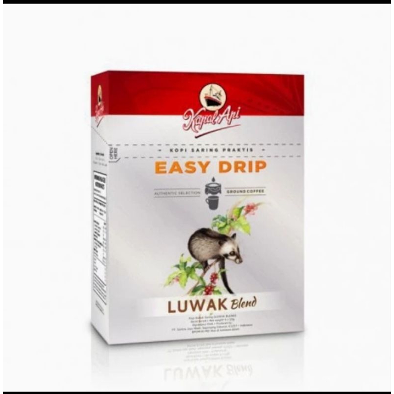 KOPI KAPAL API EASY DRIP LUWAK BLEND