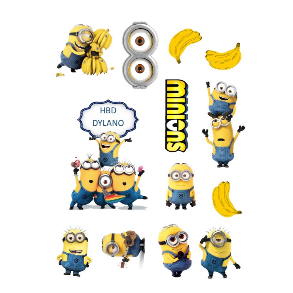 Topper Minions Free Custom
