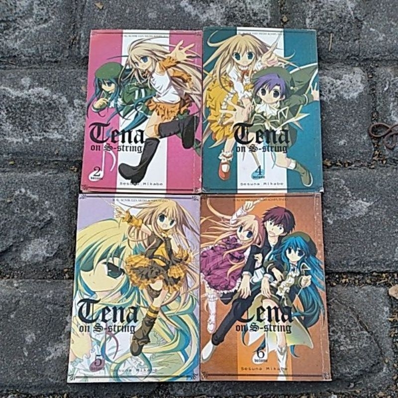 komik second Dena on s-string jilid 2,4,5,6. ks9