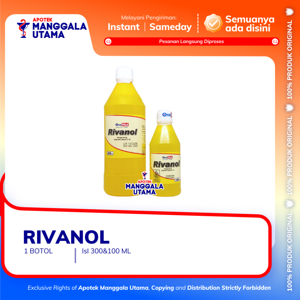 RIVANOL ANTISEPTIC ONEMED