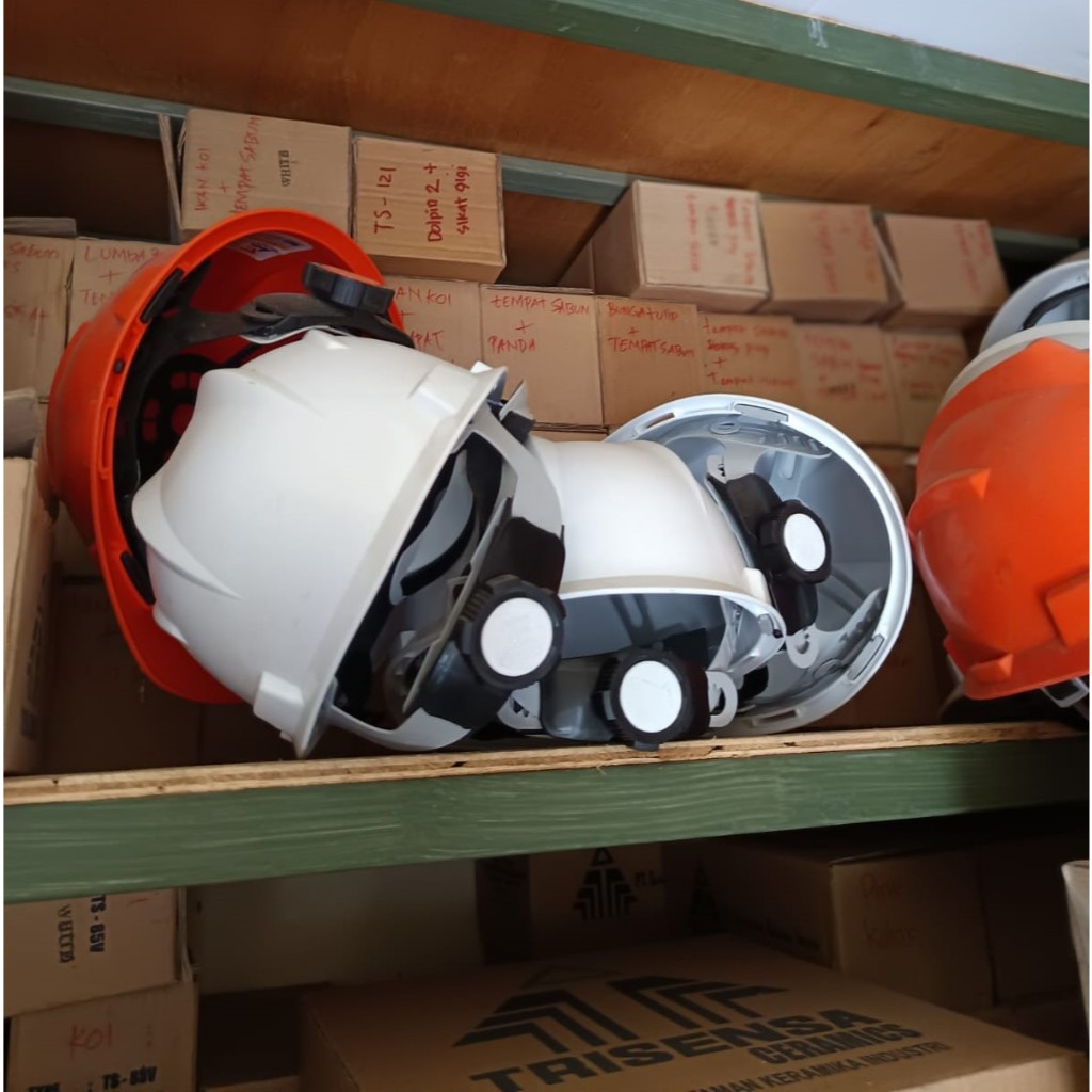 HELM PROYEK (ORANGE, PUTIH, KUNING)