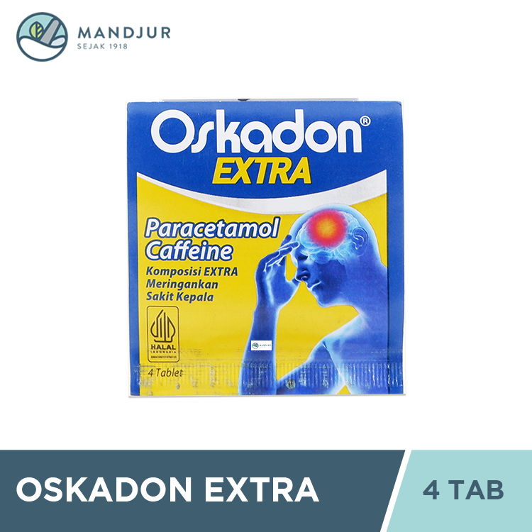 OSKADON EXTRA 1 STRIP @ 4 TABLET