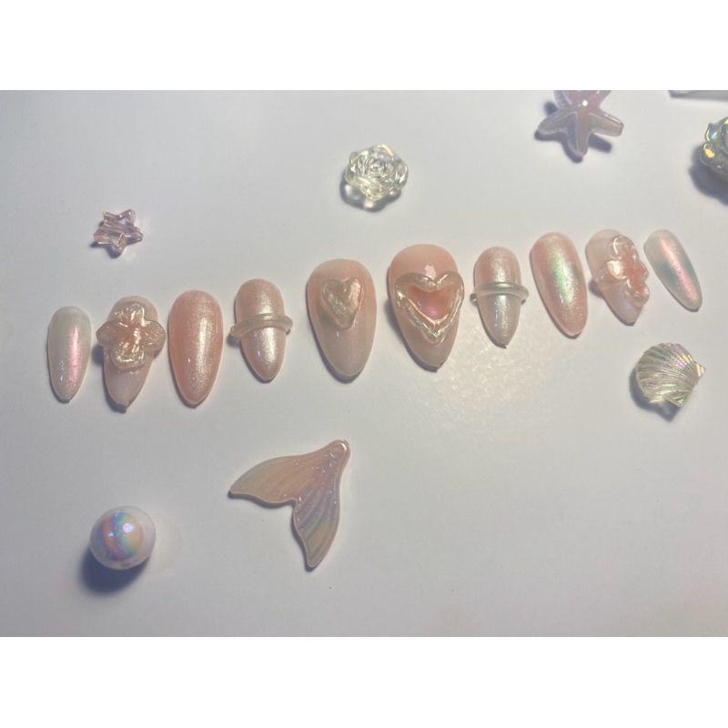 [press_on_nails]aurora_mermaid