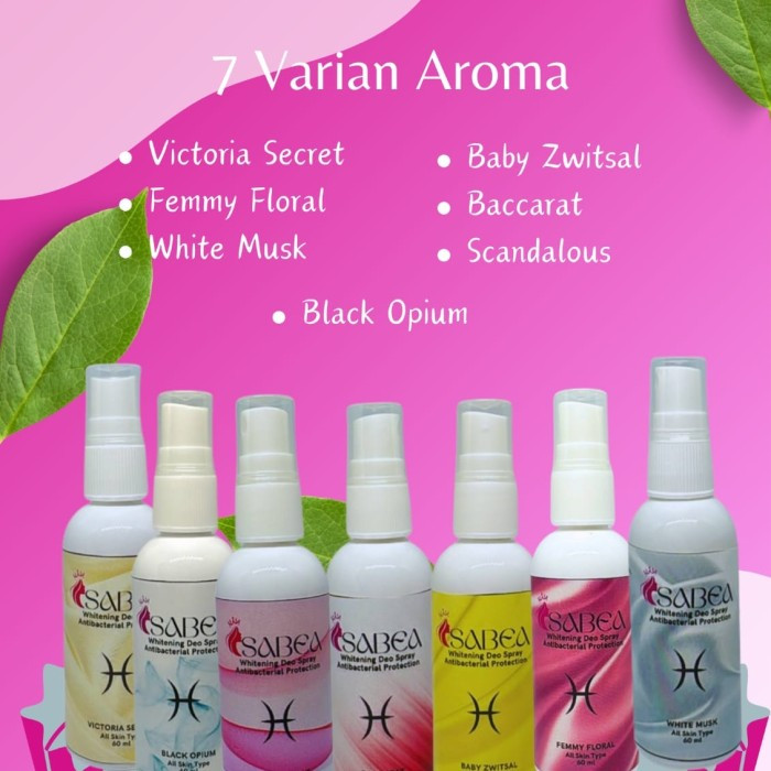 SABEA DEOSPRAY/deodorant bentuk semprot ORIGINAL
