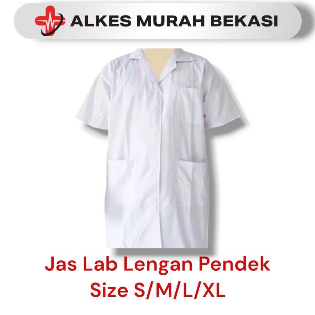 Jas Laboratorium Lengan PENDEK