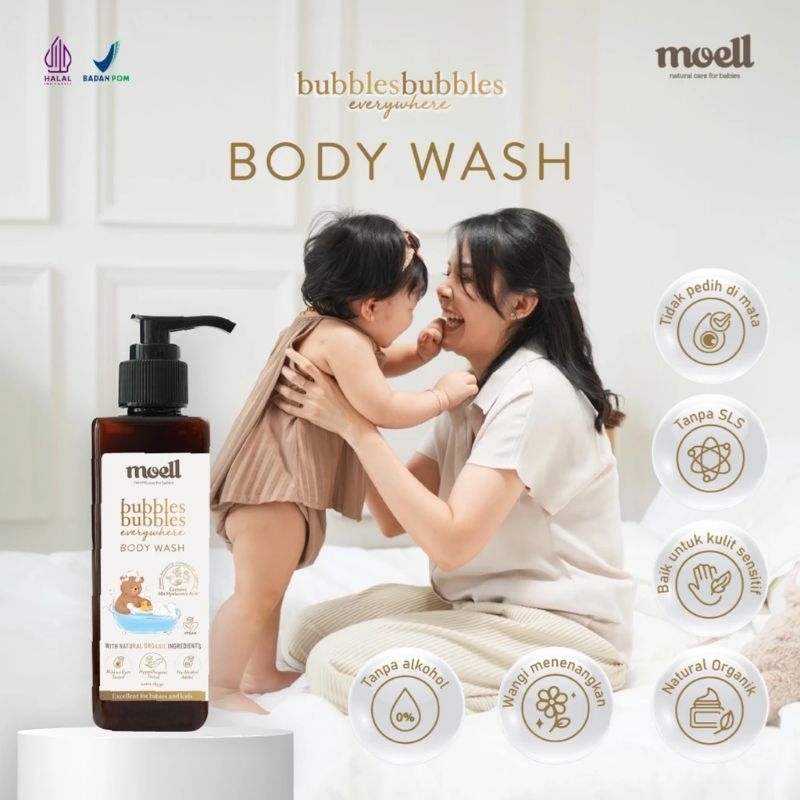 MOELL BUBBLE BUBBLE BODY WASH