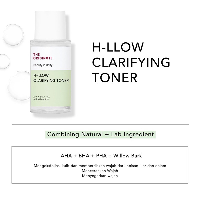 The Originote H llow Clarifying Toner