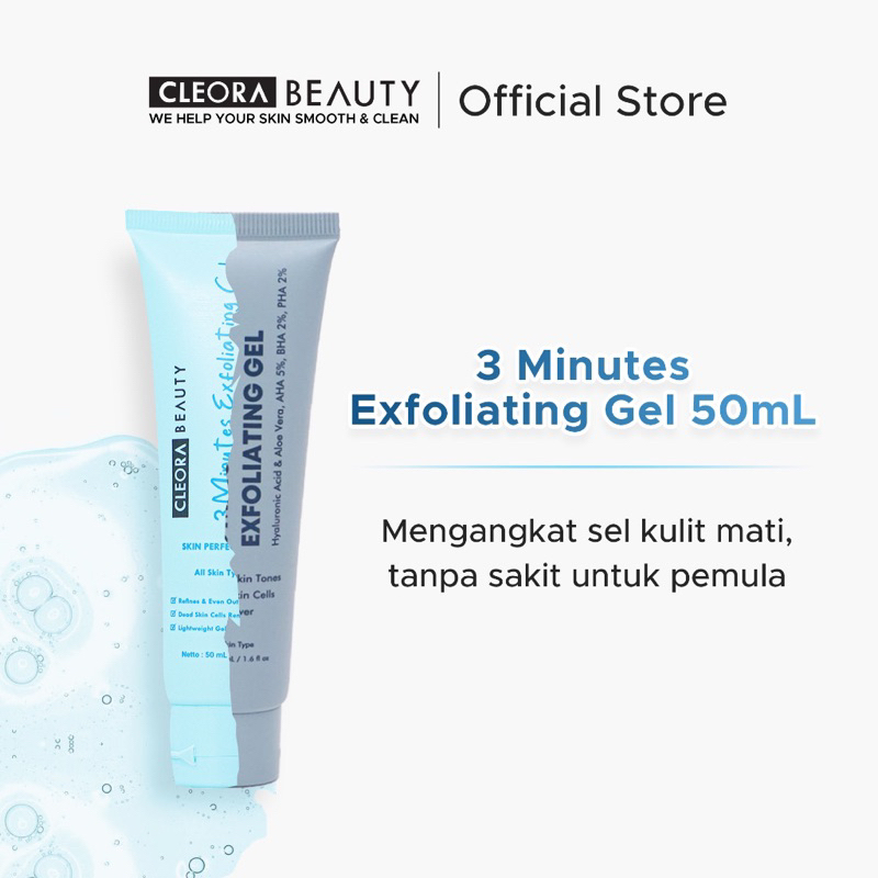 CLEORA 3 MINUTE EXFOLIATING GEL