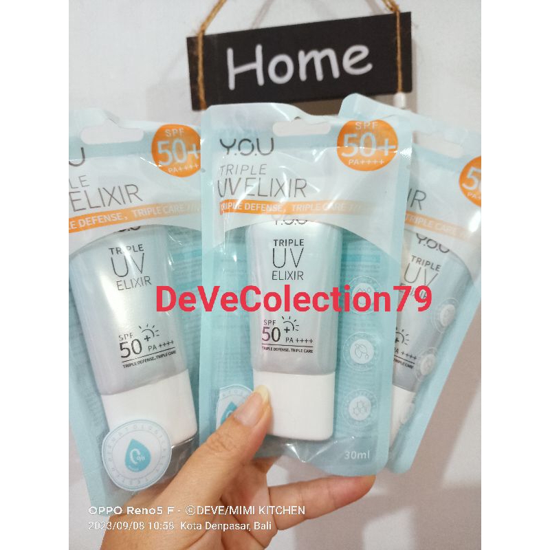 Sunscreen UV ELIXIR BY YOU 30ML