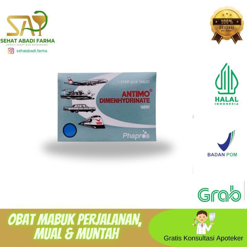 Antimo 50 mg 10 Tablet