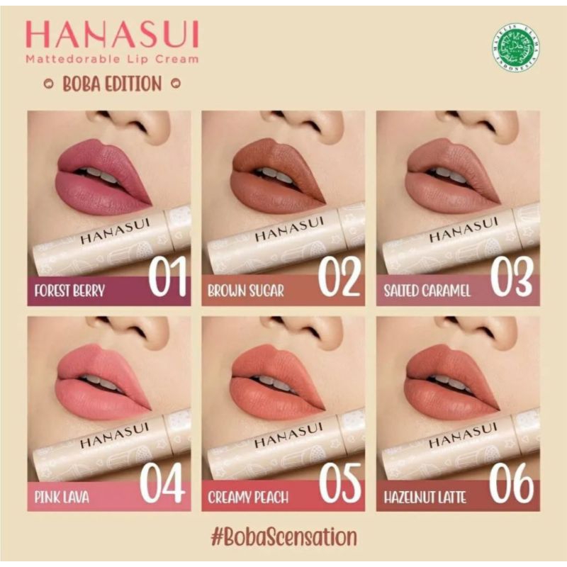 HANASUI LIPCREM BOBA