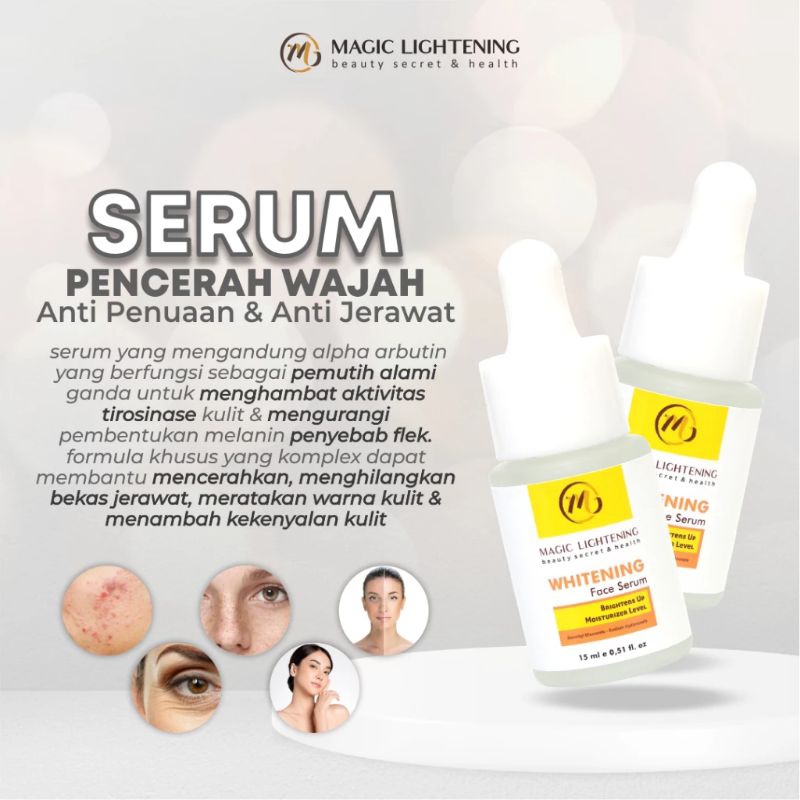 MAGIC LIGHTENING WHITENING Face Serum
