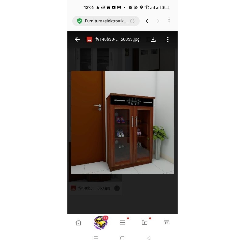 RAK SEPATU MODESTO