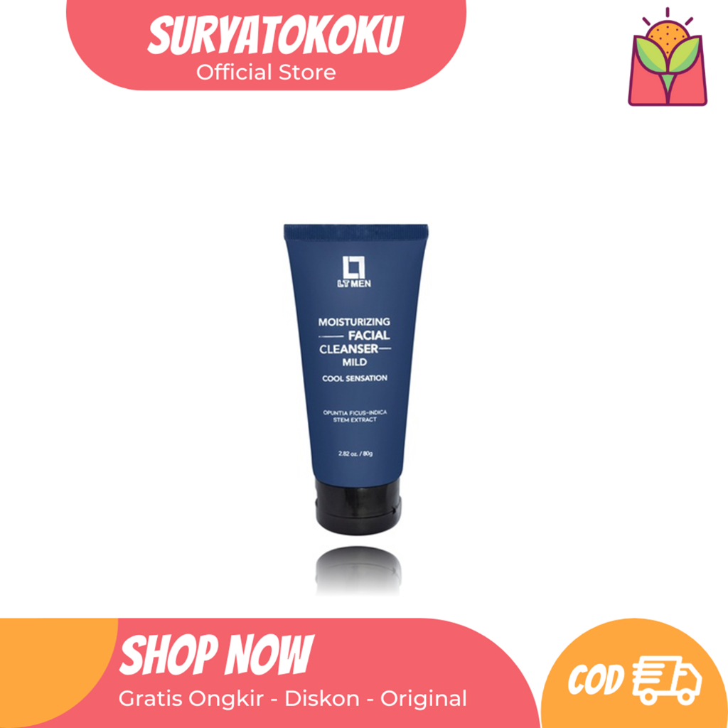 LT Men Moisturizing Facial Cleanser Mild 80gr