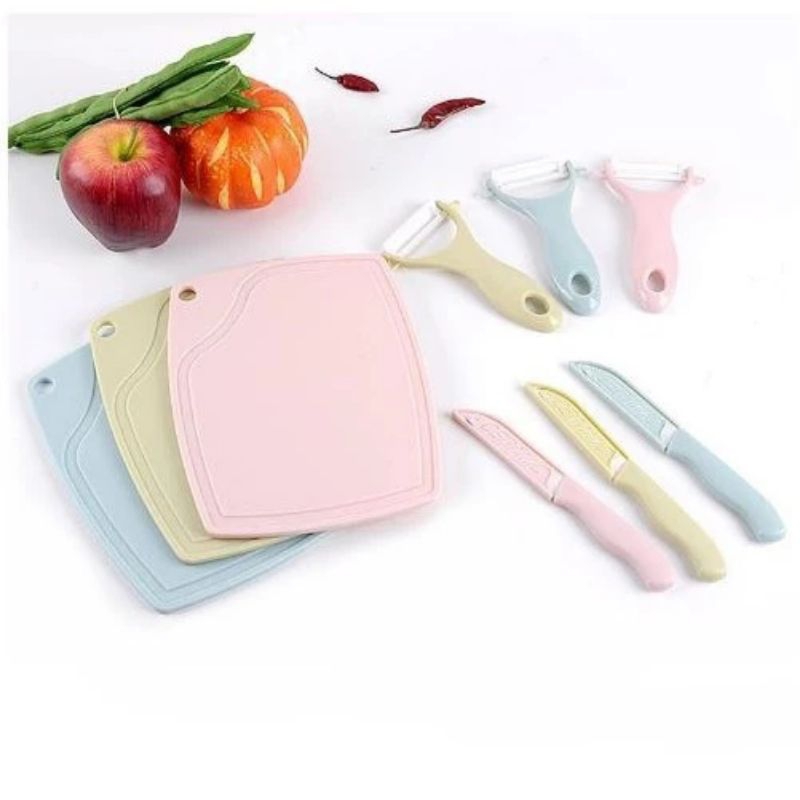 Pisau Dapur Set Ceramic 3 in 1
