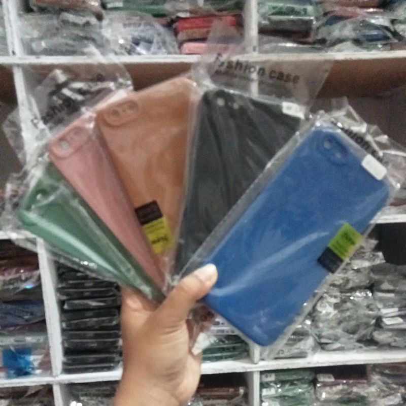 SOFT CASE MACARON IPHONE 6 PLUS TPU MATTE PRO CAMERA