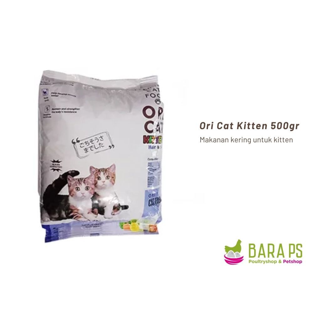 Makanan kucing anakan/kitten Oricat