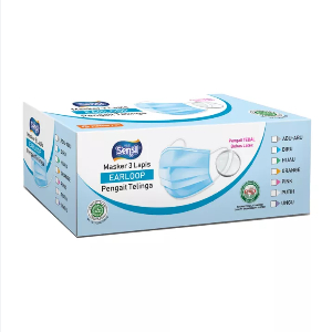 Masker Sensi Earloop isi 40 pcs
