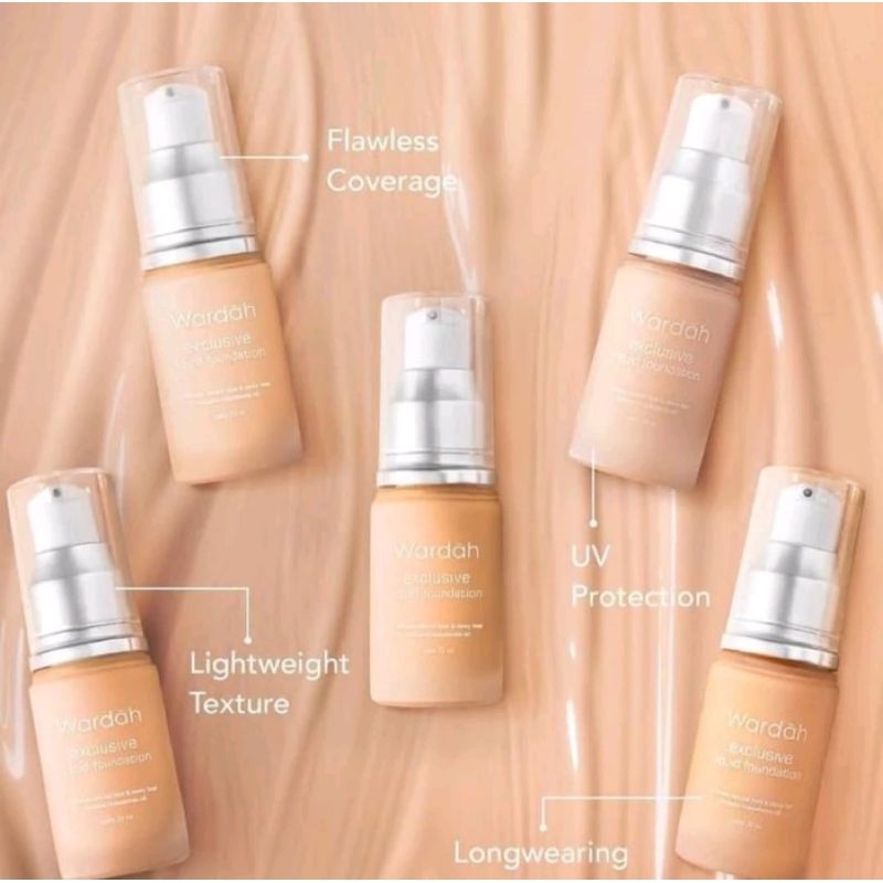 Wardah Exclusive Liquid foundation SPF 30