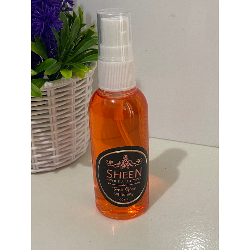 Toner sheen cleanser