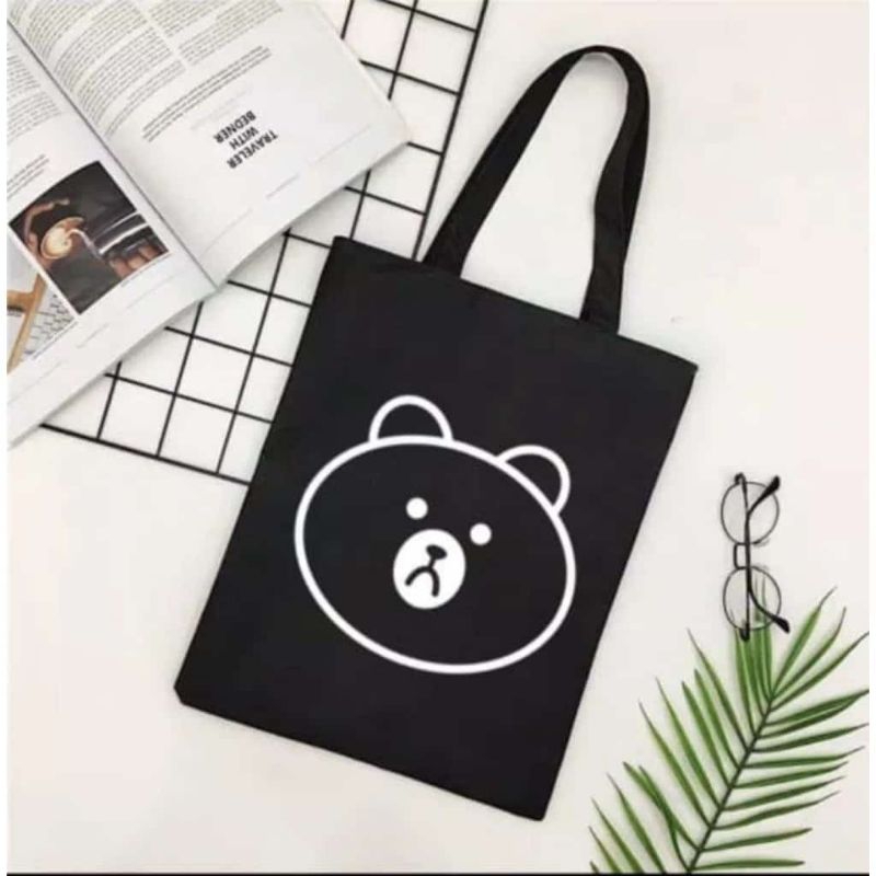 TOTE BAG HITAM