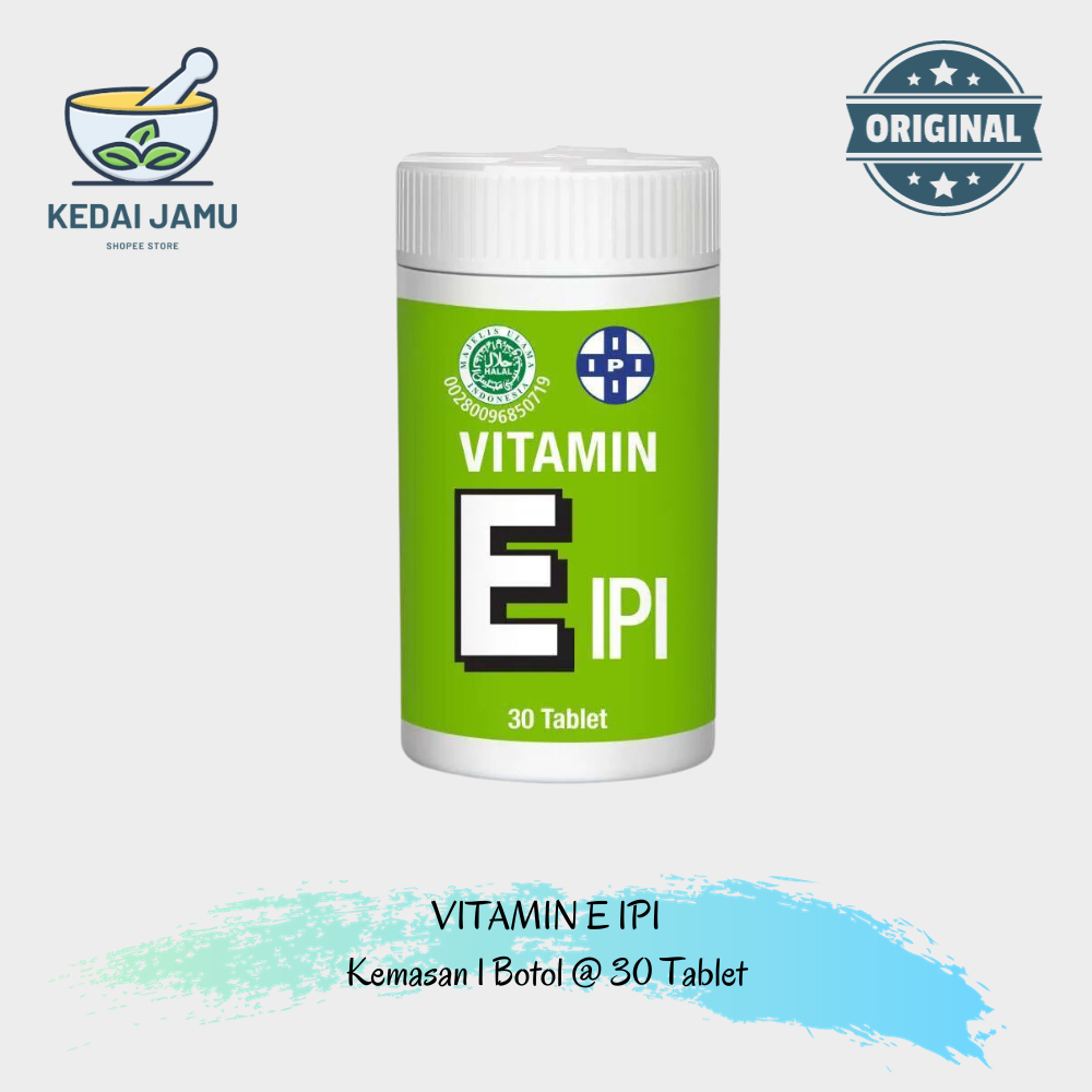 VITAMIN E IPI BOTOL ISI 30 TABLET