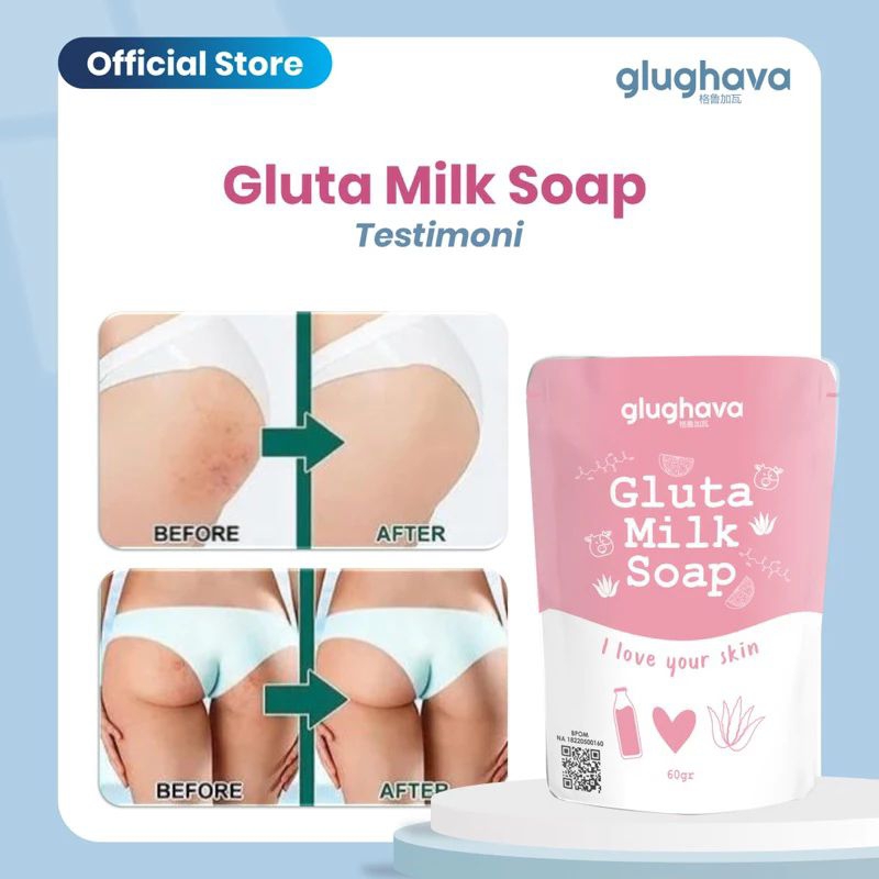 GLUTA MILK SOAP GLUGHAVA