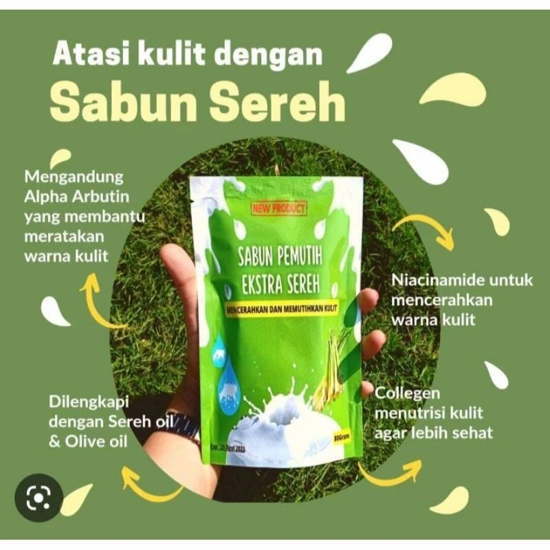 sabun pemutih extra sereh