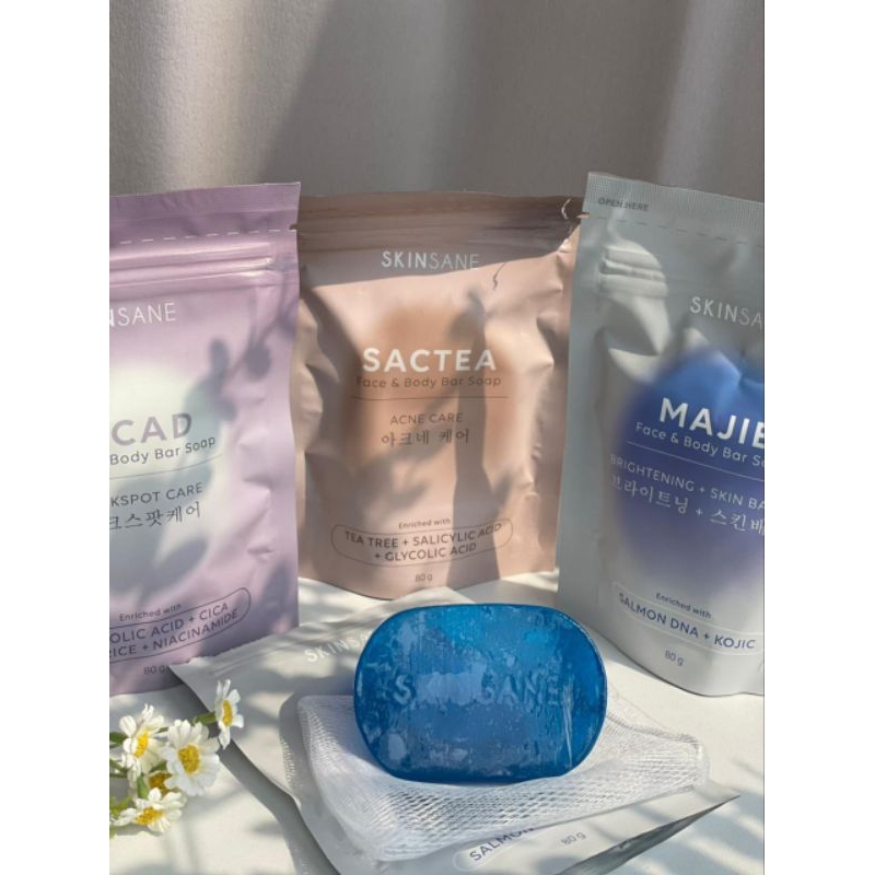 SKINSANE Bar Soap Majie, Sicad, Sactea