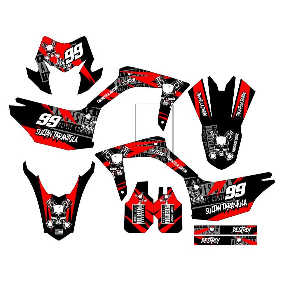 crf 150 bahan 3M