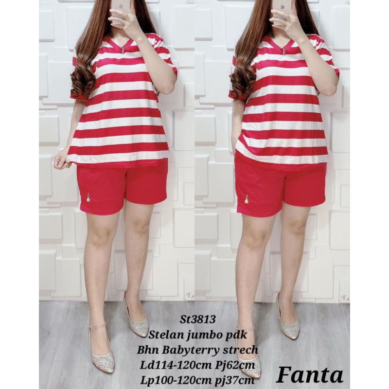 Stelan jumbo pendek st3813