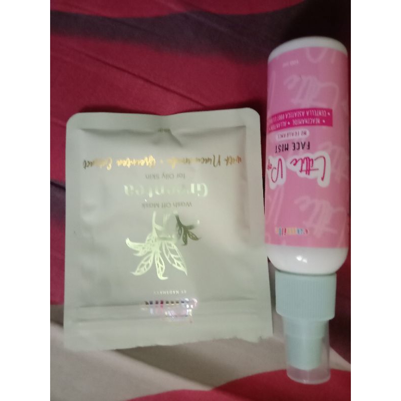 masker dan facemist
