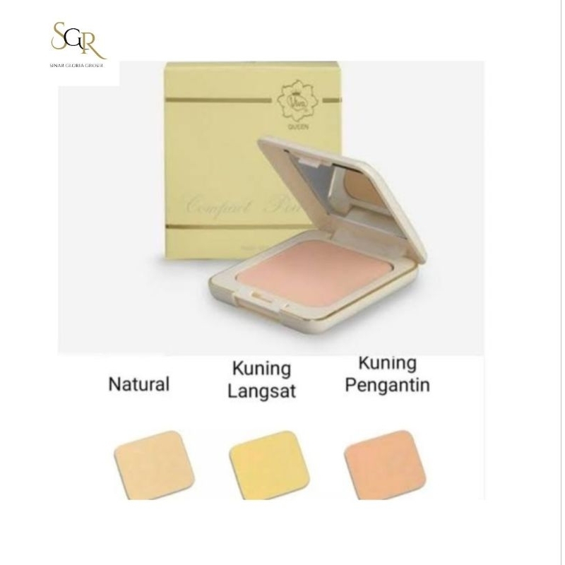 (1lusin) VIVA COMPACT POWDER QUEEN