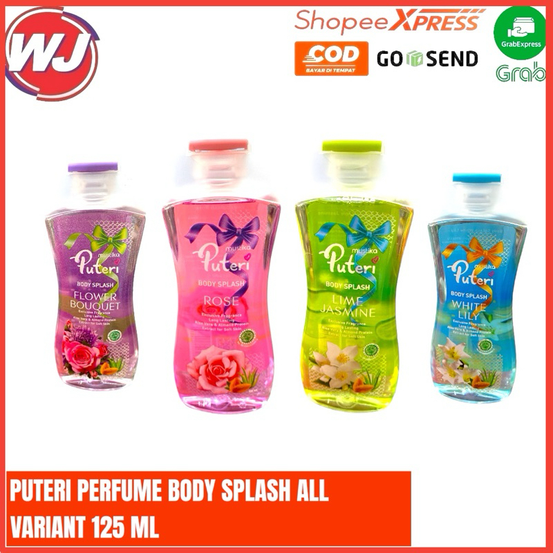 PUTERI PERFUME BODY SPLASH ALL VARIANT 125 ML