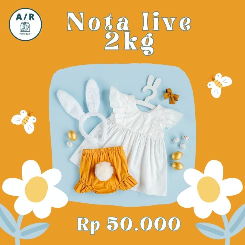 Baju anak checkout 2kg