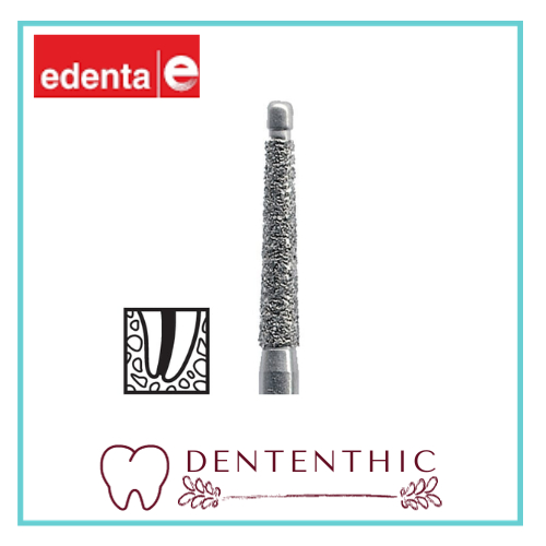 Bur diamendo edenta