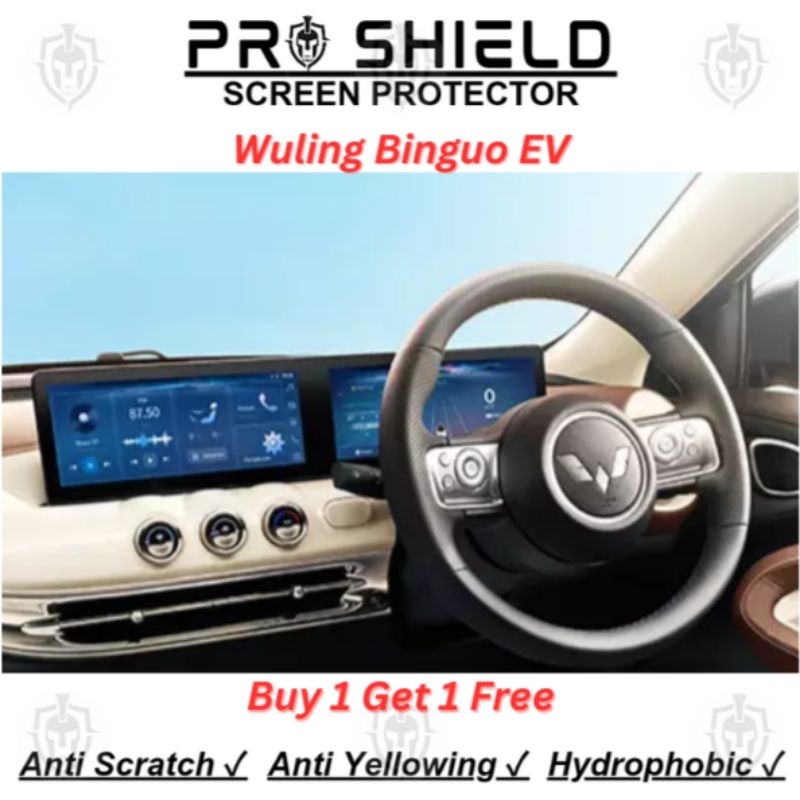 Anti gores head unit wuling binguo ev