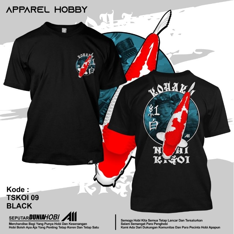 KAOS IKAN KOI 9